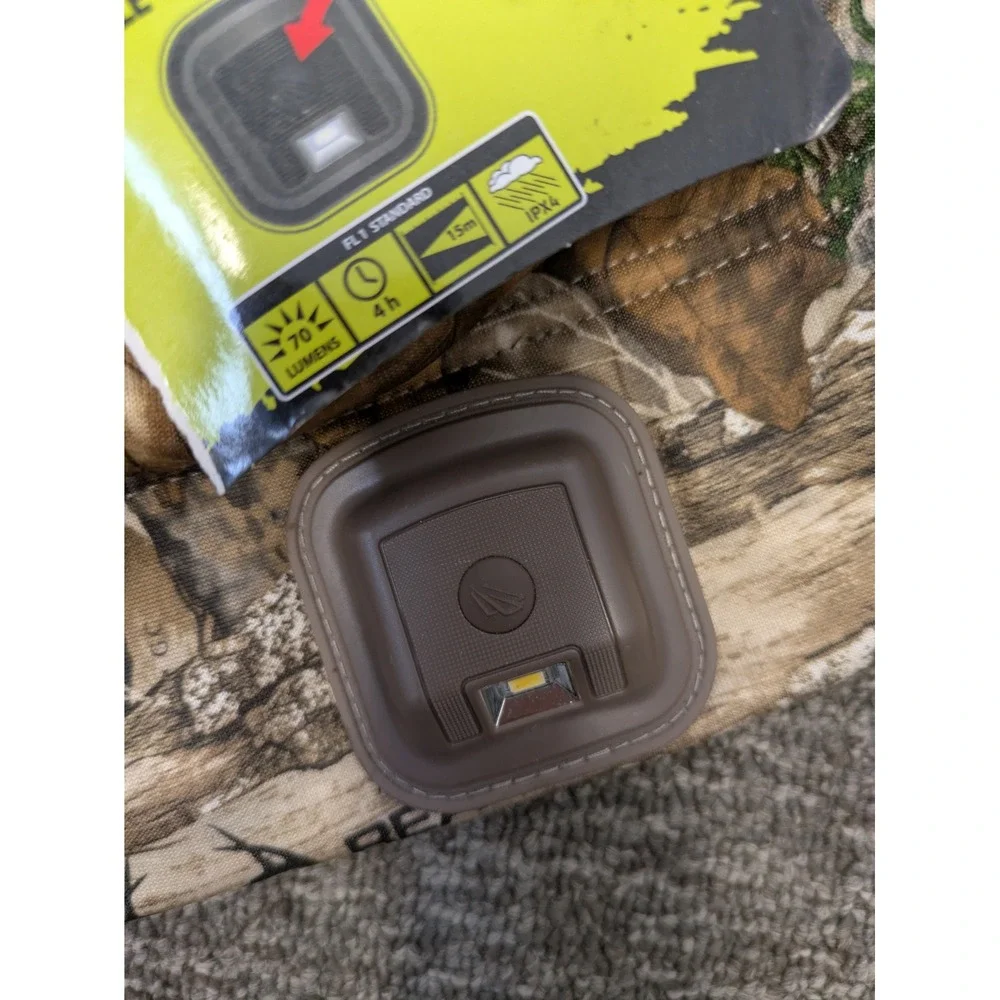 Panther Vision Powercap 3.0 Rechargeable LED Camo Hat with Headlamp One‎ Size